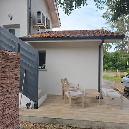 Apparement 6 Personnes Avec Jardin 아파트 *